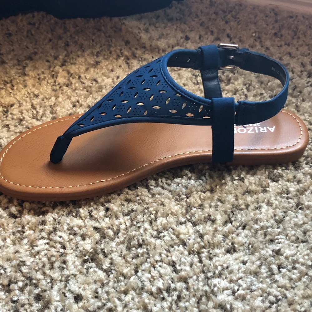 NEW Arizona Navy Sandals